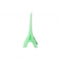 Świeczka Eiffel Tower Green Rice