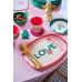 Kubek Z Melaminy Love Christmas Print Rice 