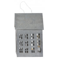 Domek Ocynkowany Latarnia 22 cm Walther & Co