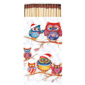 Zapałki kominkowe Owls In Winterland